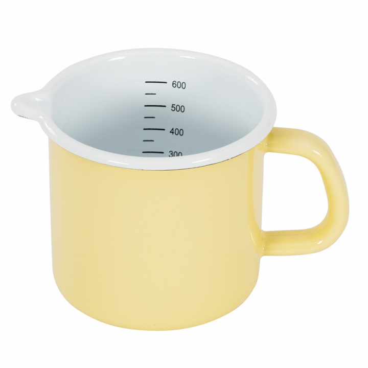 Mug with vernier scale Yellow Citrine kockums jernverk